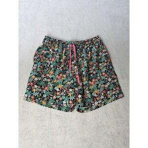 Chubbies The Bloomerangs Swim Trunk Mens L Tropical Floral Lined 5.5" Shorts